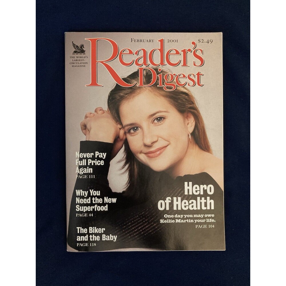Vintage Reader’s Digest Magazine | February 2001